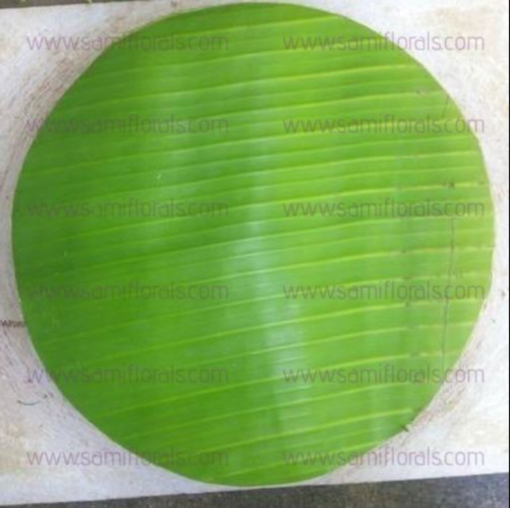 Round Banana Leaf – 1